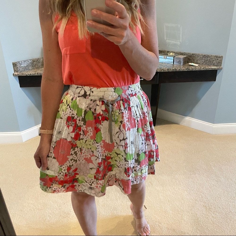Old navy floral skirt size xs